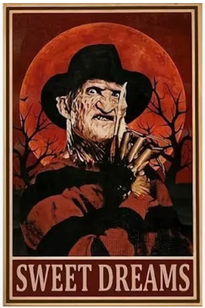 NIGHTMARE ON ELM STREET (TIN SIGN)