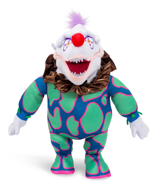 PRE ORDER - KILLER KLOWNS FROM OUTER SPACE JOJO THE KLOWNZILLA 20 INCH COLLECTOR PLUSH TOY