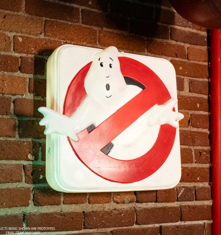 PRE ORDER - GHOSTBUSTERS - NO GHOST LIGHT-UP SIGN