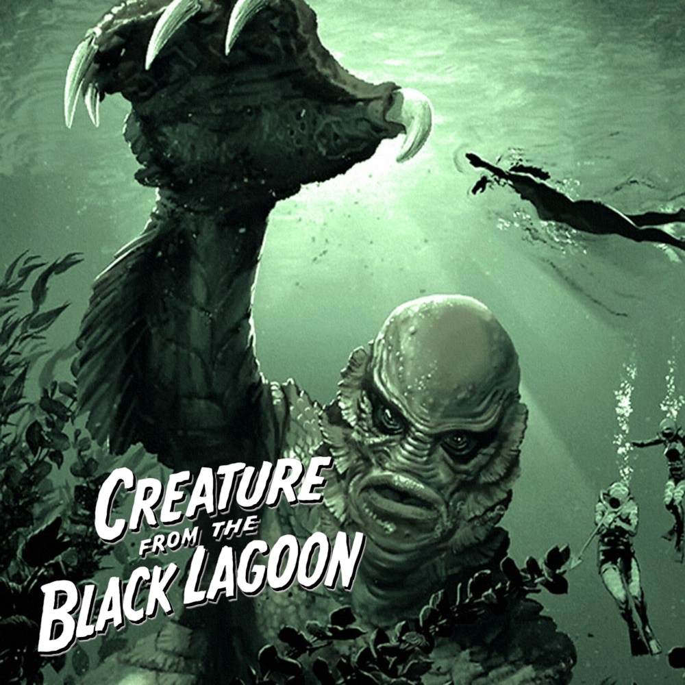 CREATURE FROM THE BLACK LAGOON (COASTER)